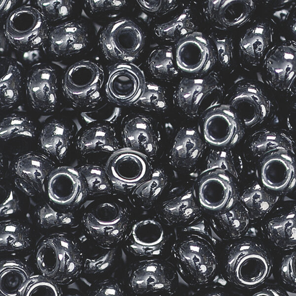 Boheemse rocailles Ø 5 mm zwart