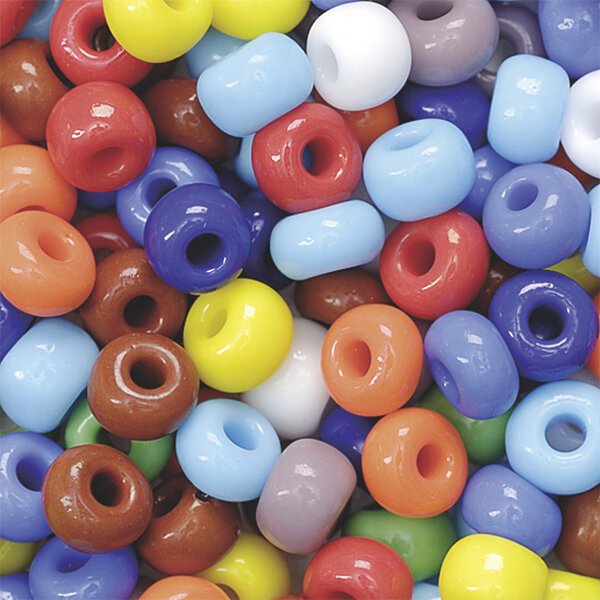 Boheemse rocailles Ø 5 mm bont gemengd