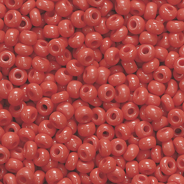 Boheemse rocailles Ø 2,5 mm karmijnrood
