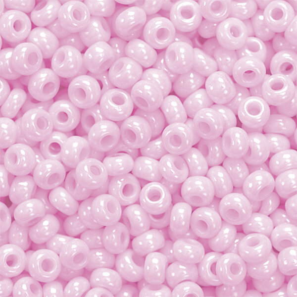 Boheemse rocailles Ø 2,5 mm zachtroze