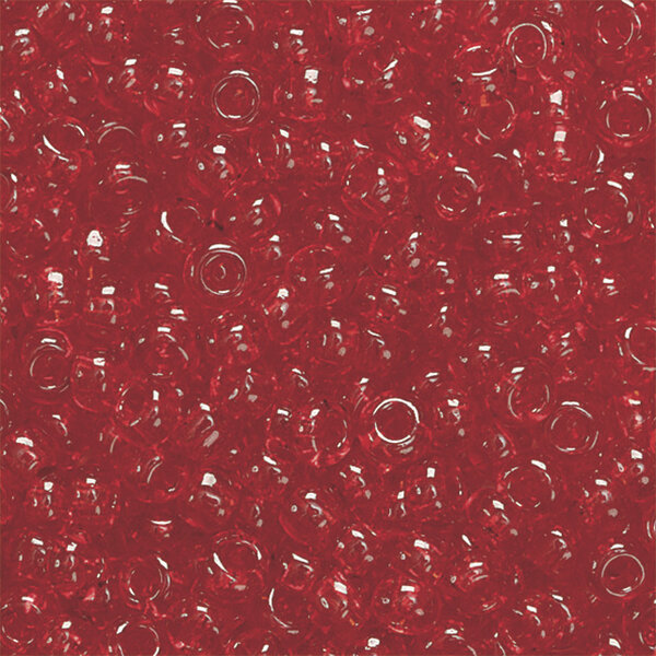 Boheemse rocailles Ø 2,5 mm karmijnrood