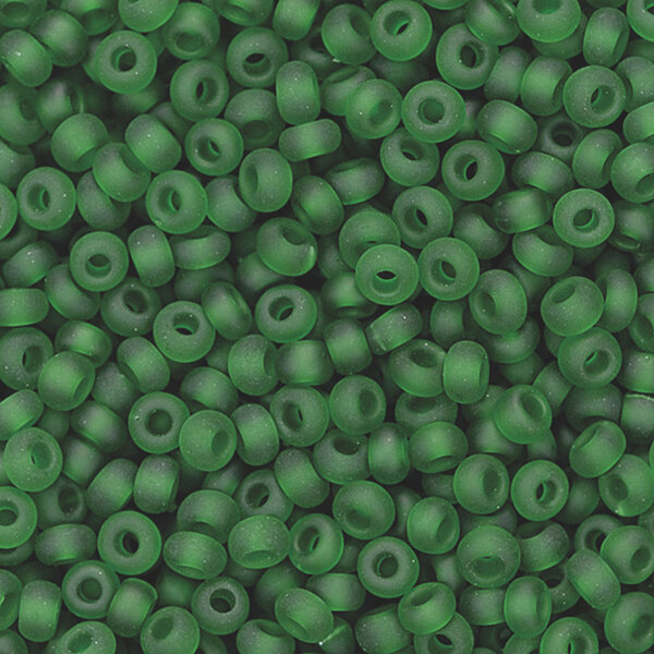 Boheemse rocailles Ø 2,5 mm dennengroen