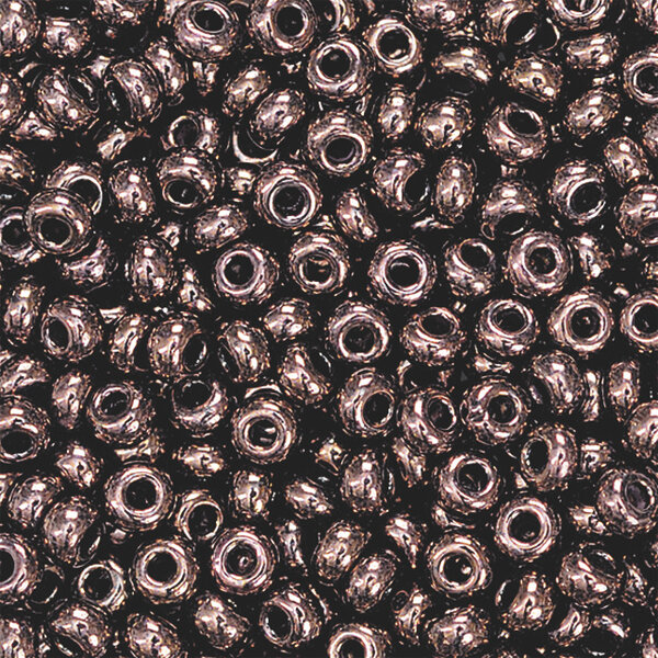 Boheemse rocailles Ø 2,5 mm roodbruin