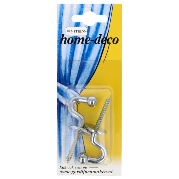 Antex Embrasse kogelhaak 28mm chroom