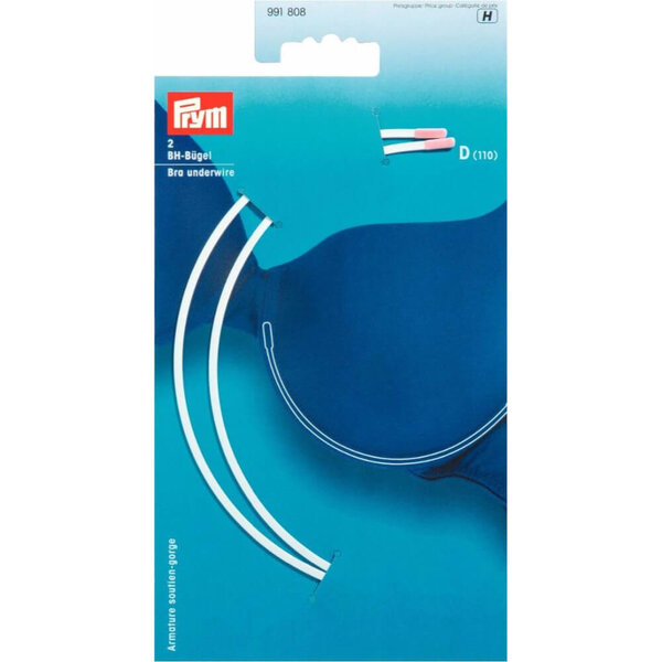 Prym BH-beugels D110 wit - 2st