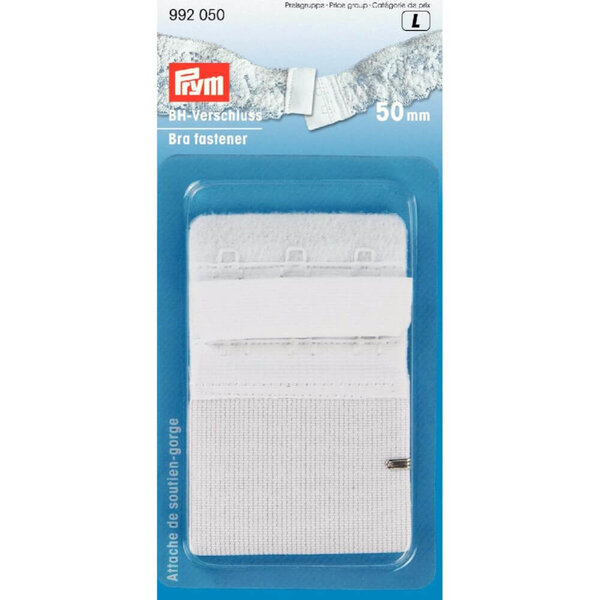 Prym BH-sluiting 2 sluitstanden 50mm