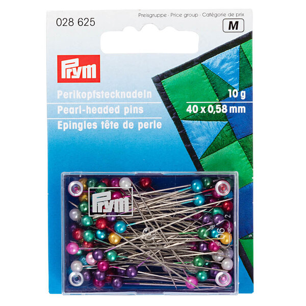 Prym Parelkopspelden staal assortiment 0.58x40mm
