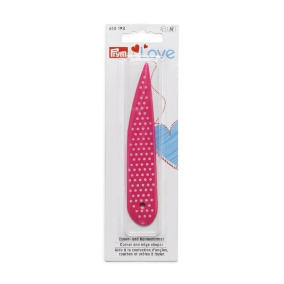 Prym Love hoeken- en kantenvormer 12,5x2,5cm fuchsia