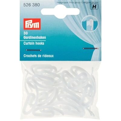 Prym Gordijnhaakjes Wit