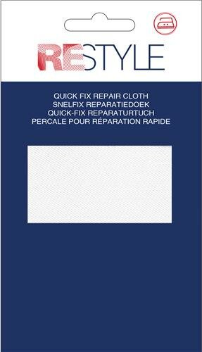 Snelfix reparatiedoek 11 cm x 36 cm opstrijkbaar-wit-1 stuk