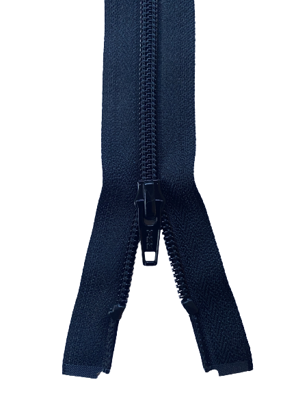 YKK deelbare spiraalrits  kleur donkerblauw- per stuk