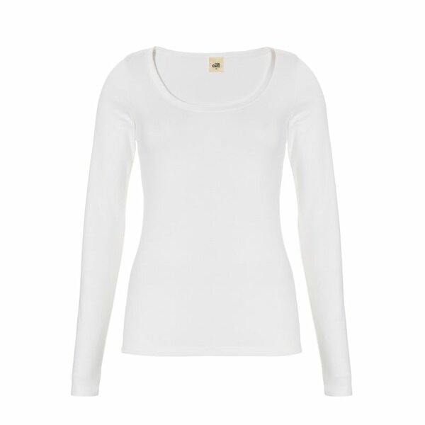 ten Cate Dames Thermo T-Shirt Lange mouw met kant - Snow White