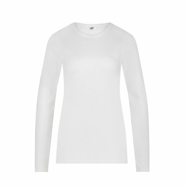 ten Cate Dames Thermo Rib Shirt - Snow White
