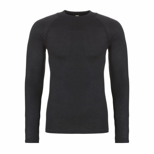 ten Cate Heren Thermo Shirt Lange Mouw - Zwart