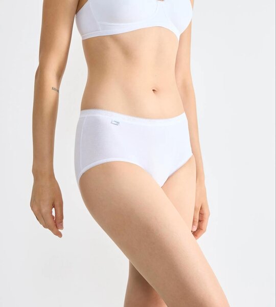 Sloggi Dames Basic+ Midi Wit