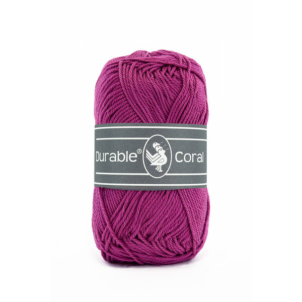 Durable Coral Katoen 50 gram - 248 - Cerise