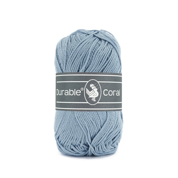 Durable Coral Katoen 50 gram - 289 - Blue grey