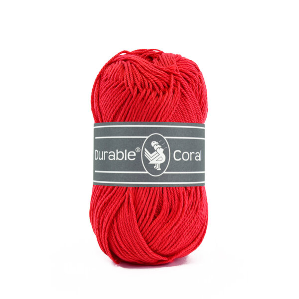 Durable Coral Katoen 50 gram - 318 - Tomato