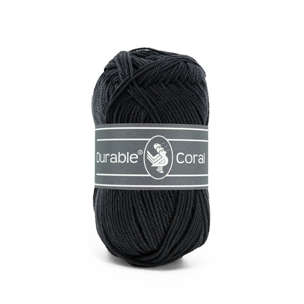 Durable Coral Katoen 50 gram - 324 - Graphite