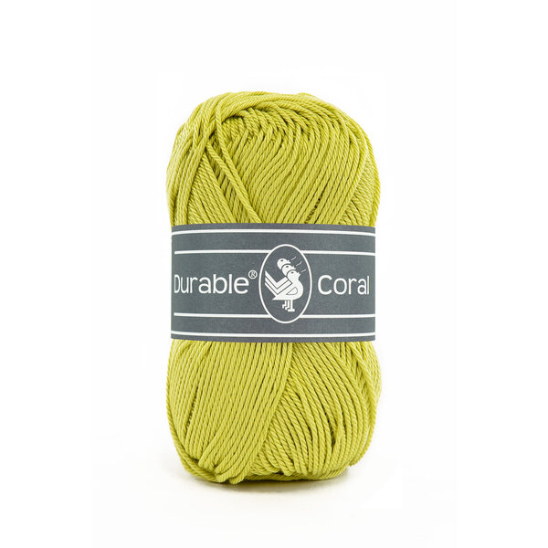 Durable Coral Katoen 50 gram - 352 - Lime