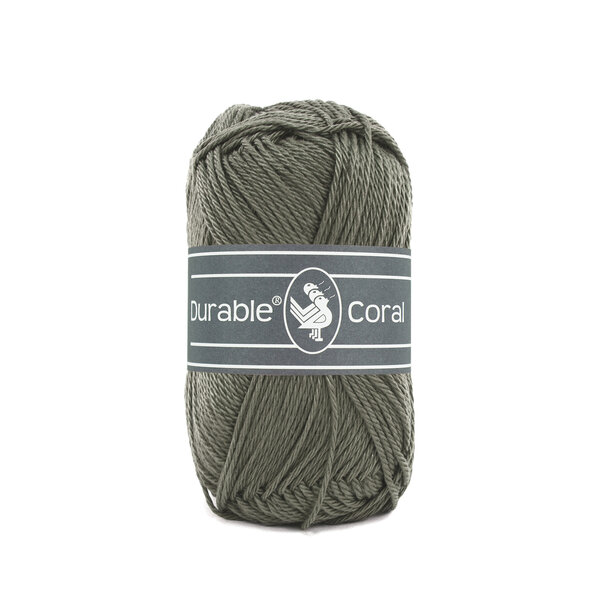 Durable Coral Katoen 50 gram - 389 - Slate