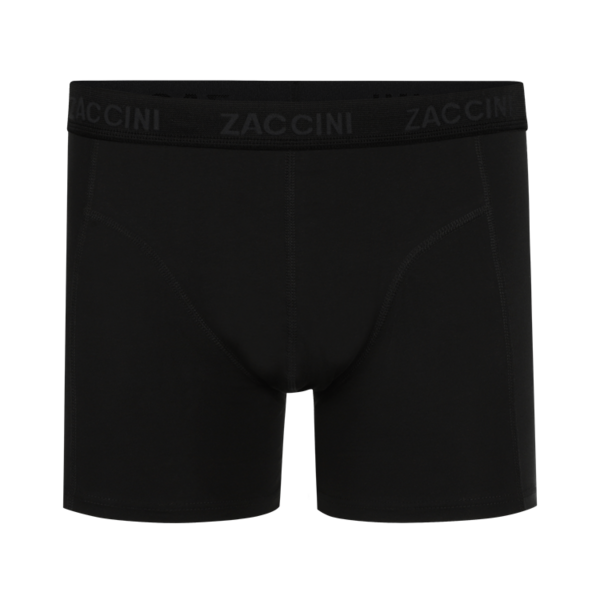 Zaccini Heren Boxershort Black Tonal band