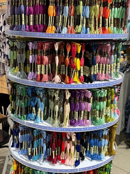 DMC Borduurgaren assortiment met 500 kleuren