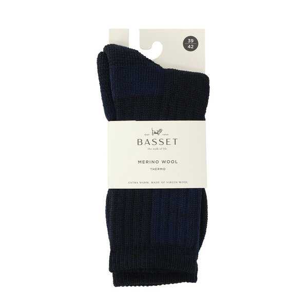 Merino wol Thermo sokken donkerblauw