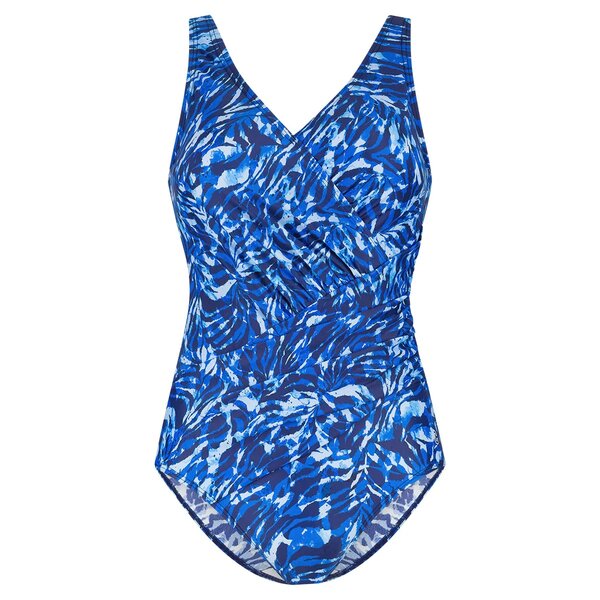 Badpak ten Cate- soft cup shape sea swirl blue