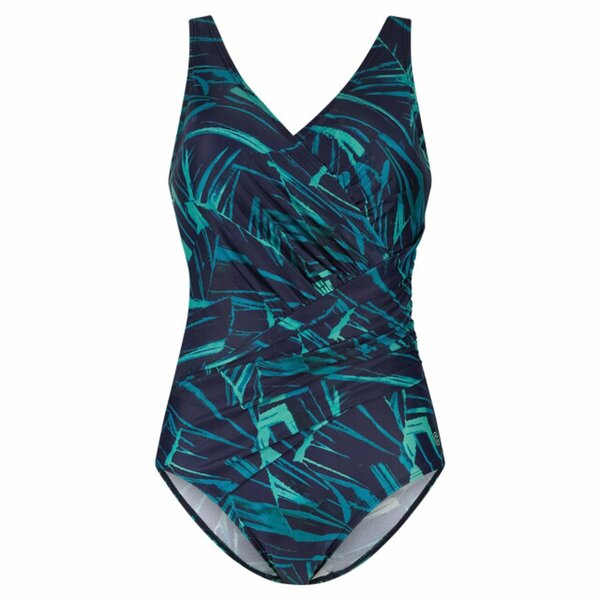 Badpak ten Cate- soft cup shape painted leaves navy 